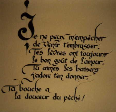 je ne peux
